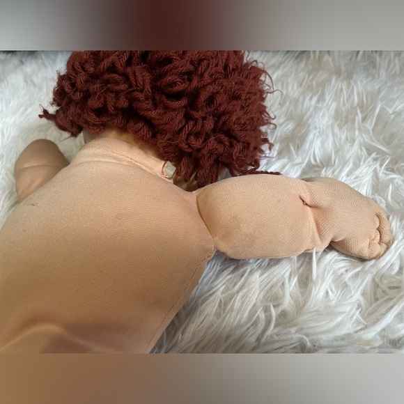 Vintage 1978, 1982 Cabbage Patch Kids Doll Red Brown Hair Boy Brown Eyes - Picture 9 of 16